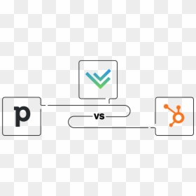 Pipedrive Vs Hubspot, HD Png Download - hubspot png