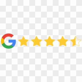 Four And A Half Stars, HD Png Download - google review png