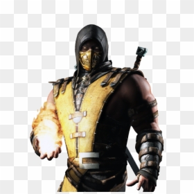 Mortal Kombat Mobile Wikia - Mortal Kombat Png, Transparent Png - scorpion mkx png