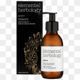 Elemental Herbology Earth Balance Bath And Body Oil - Elemental Herbology Metal Detox Natural Bath &, HD Png Download - earth elemental png