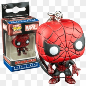 Spiderman Pocket Pop Keychain, HD Png Download - hot topic png