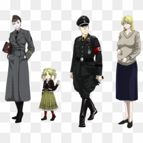 Ww2 German Soldier Anime, HD Png Download - nazi zombies png