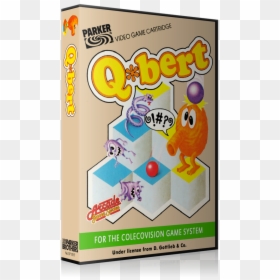 Q Bert Coleco Replacement Case Or Cover - 80s Video Games Q Bert, HD Png Download - bert png