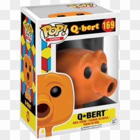 Funko Pop Games Qbert Qbert - Q * Bert Funko Pop, HD Png Download - bert png