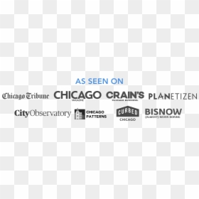 Chicago Cityscape Has Been Seen On Curbed Chicago, - Graphic Design, HD Png Download - chicago tribune logo png
