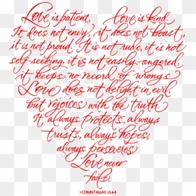 1 Corinthians 13 Svg, HD Png Download - corinthians png