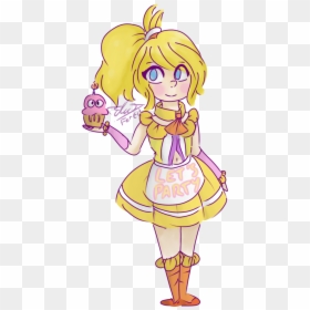 Toy Chica - Toy Chica Fnaf Anime, HD Png Download - fnaf chica png
