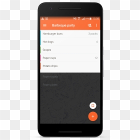 Smartphone, HD Png Download - grocery list png