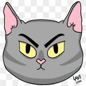 Catgallery11 - Cat Yawns, HD Png Download - cat sprite png
