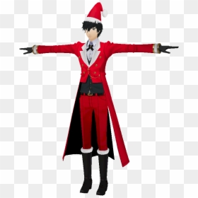 Persona 5 Akira Christmas, HD Png Download - akira kurusu png