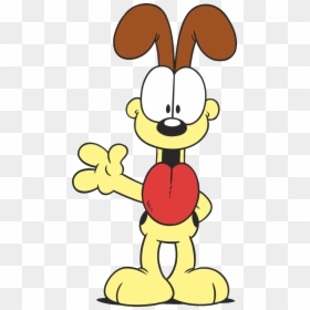 The Animal Characters - Garfield And Odie Transparent, HD Png Download - sheriff callie characters png