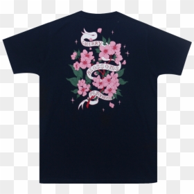 Active Shirt, HD Png Download - cherry blossom gif png