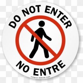 Transparent Do Not Sign Png - Please Don T Enter Sign, Png Download - dont sign png