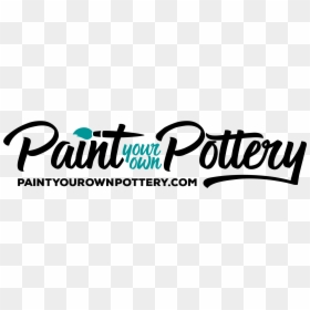 Paint Your Own Pottery - Calligraphy, HD Png Download - pottery png