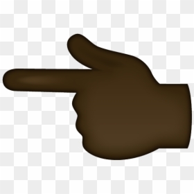 Sign, HD Png Download - pointing emoji png