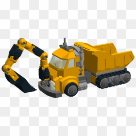 Odd Construction Vehicle 3 - Bulldozer, HD Png Download - construction truck png