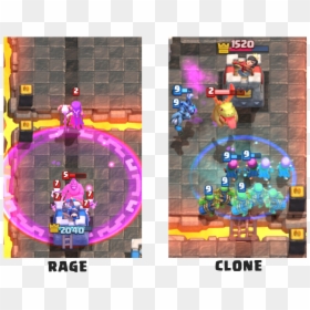 Clone Vs Rage - Pc Game, HD Png Download - clash royale witch png