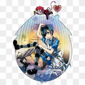 Black Butler, HD Png Download - alice in wonderland characters png