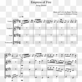 Empress Of Fire Sheet Music, HD Png Download - dragon age inquisition png