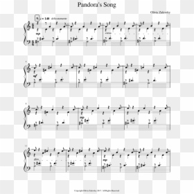 Schubert Ave Maria Piano Partition Facile, HD Png Download - pandora music png