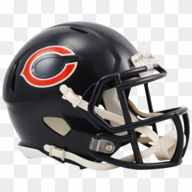 Transparent Chicago Bears Helmet Clipart - Chicago Bears Mini Helmet, HD Png Download - raiders helmet png