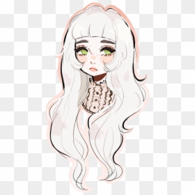 Cute Girl Drawing Style, HD Png Download - smh png