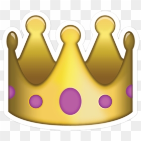 Queen Emoji Png - Transparent Crown Emoji Png, Png Download - queen emoji png