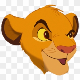 Simba Nala Shenzi Mufasa Lion - Simba Face Lion King, HD Png Download - baby simba png