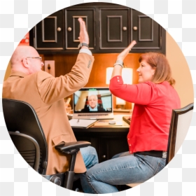 Transparent Clock Hands Png - Sitting, Png Download - entourage sitting png