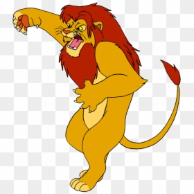 Fighting Simba By Lionkingrulez On Clipart Library - Simba Lion King Png Deviantart, Transparent Png - baby simba png