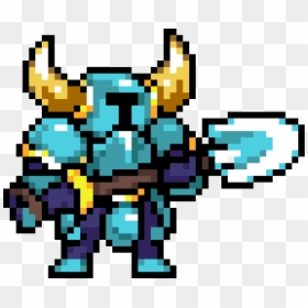Shovel Knight Rivals Of Aether Sprite, HD Png Download - shovel knight sprite png