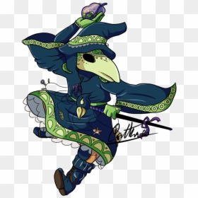 Female Plague Knight From Shovel Knight d’awwh Look - Female Shovel Knight Plague Knight, HD Png Download - shovel knight sprite png
