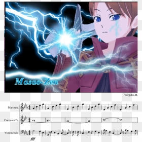 Anime, HD Png Download - anime lightning png