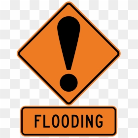 Accident Sign, HD Png Download - flood png