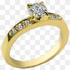 Anillo De Compromiso Ljsc59 - Engagement Ring, HD Png Download - anillo png