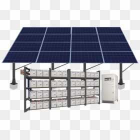Transparent Solar Panels Png - Solar Power Plant Png, Png Download - power plant png