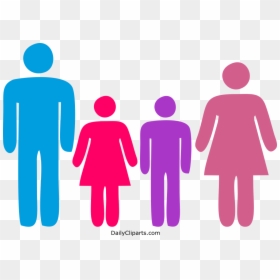 Transparent Father And Son Png - Men And Women Icon, Png Download - color line png