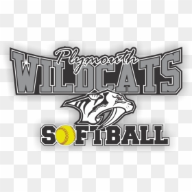 Plymouth Wildcats, HD Png Download - softball stitches png