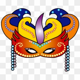 Máscara De Carnaval Em Png - Printable Colorful Mask, Transparent Png - mascaras de carnaval png