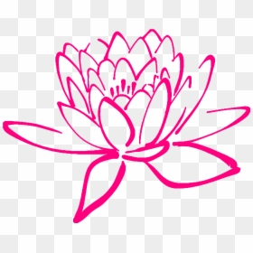 Thumb Image - Lotus Flower Black And White, HD Png Download - flor de loto png