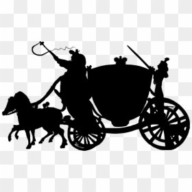 Transparent Princess Carriage Png - Horse And Buggy .png, Png Download - caballos png