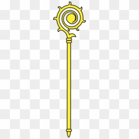 Shepherd Staff Png - Meuble Heraldique Crosse, Transparent Png - shepherd staff png