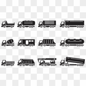 Camion Silhouettes Vector - Camion Vector, HD Png Download - camion png