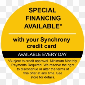 Circle, HD Png Download - synchrony financial png