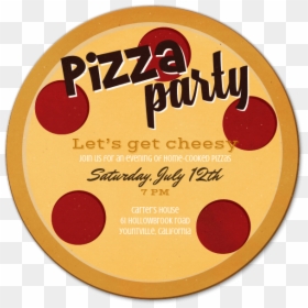 Cd, HD Png Download - pizza party png
