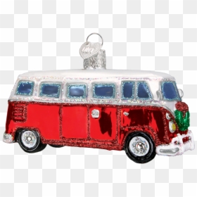 Vw Bus Christmas Ornament, HD Png Download - hippie van png