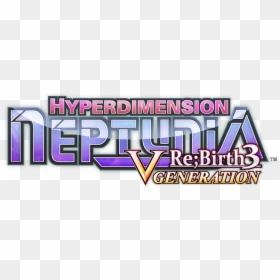 Hyperdimension Neptunia Re Birth3 Logo, HD Png Download - lootcrate png