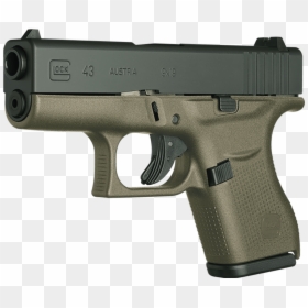 Glock 26 Pistol 9�19mm Parabellum Glock - Glock G3, HD Png Download - 9mm pistol png