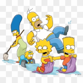 The Simpsons Png Hd - Simpsons Friends, Transparent Png - los simpson png