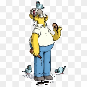 Transparent Homero Png - Imagenes Psicodelicas De Los Simpson, Png Download - los simpson png